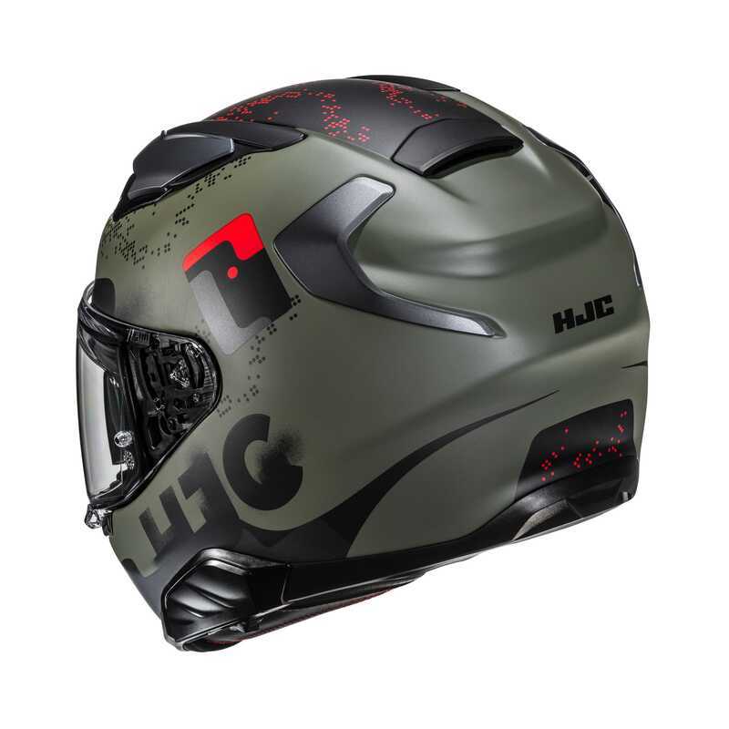 HJC F71 Kask Faco MC1SF - Görsel 3