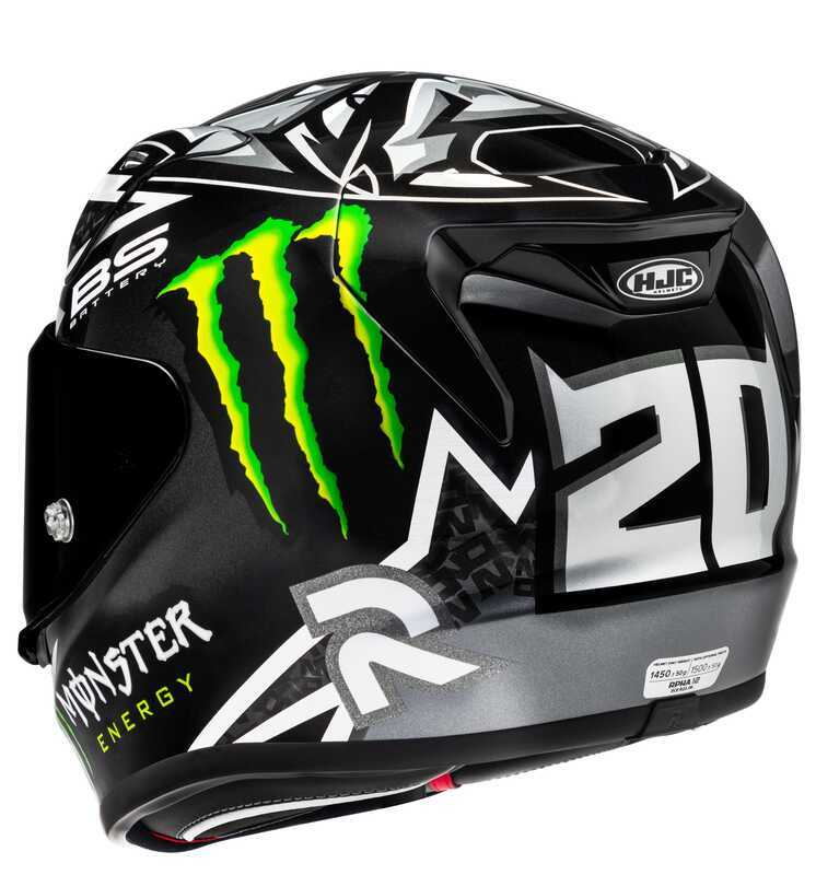 HJC RPHA12 Kask Quartararo Edıtıon Black MC5 - Görsel 4