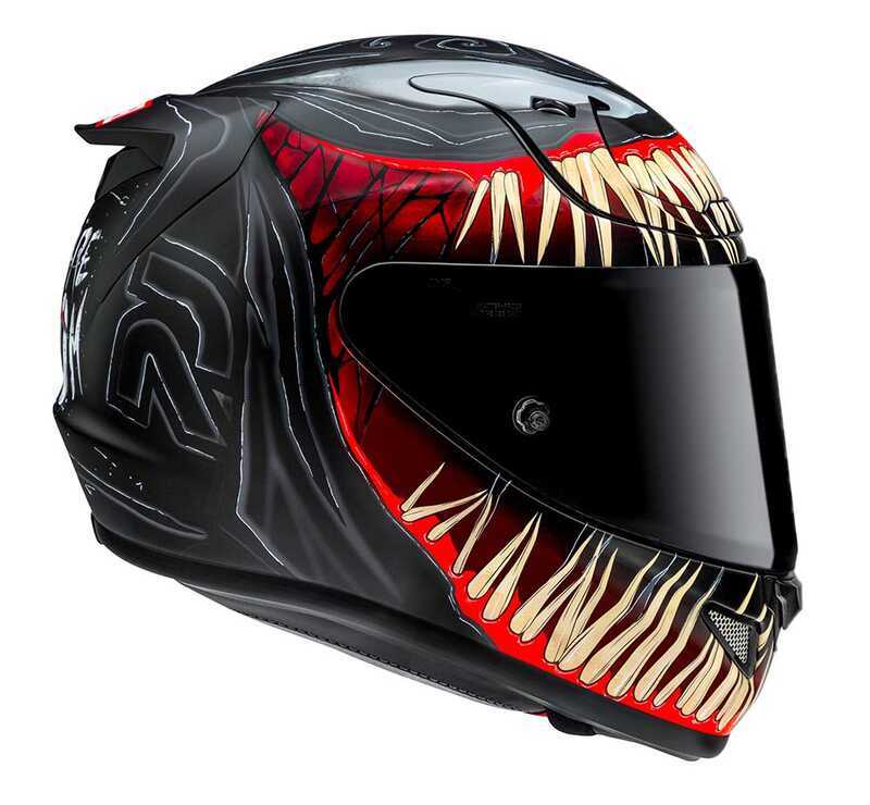 HJC RPHA12 Kask Venom 3 Marvel MC1SF - Görsel 2