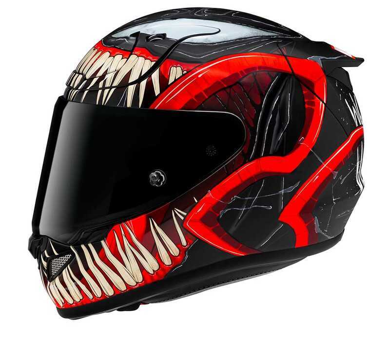 HJC RPHA12 Kask Venom 3 Marvel MC1SF - Görsel 3