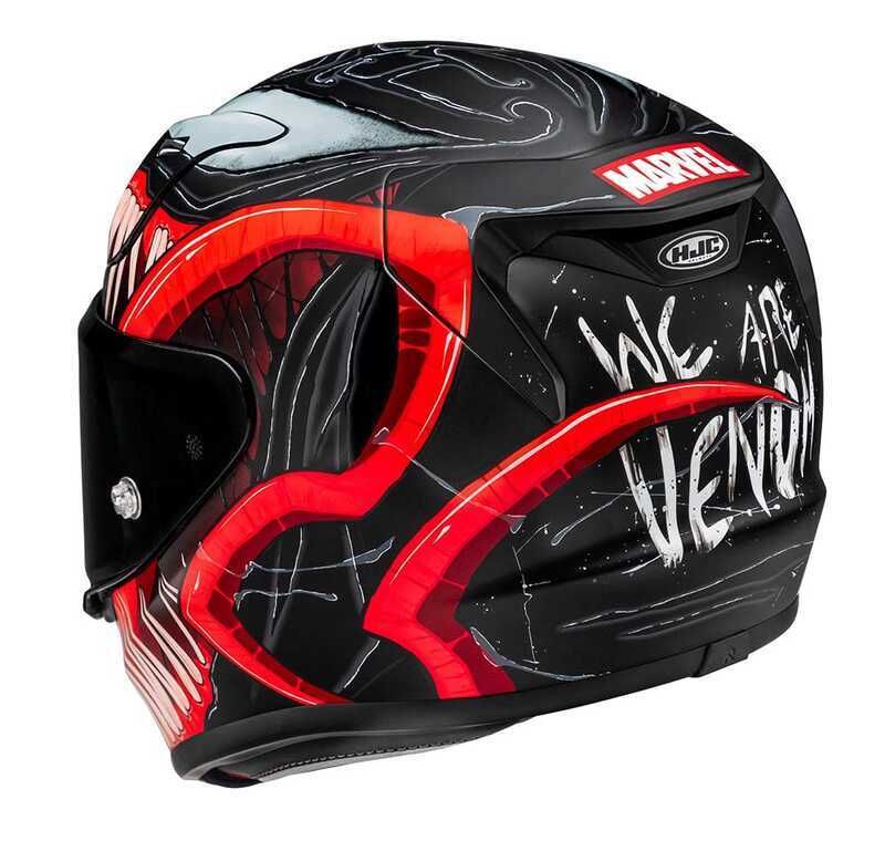 HJC RPHA12 Kask Venom 3 Marvel MC1SF - Görsel 4