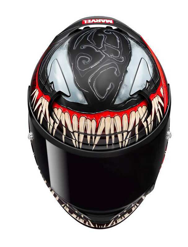 HJC RPHA12 Kask Venom 3 Marvel MC1SF - Görsel 5