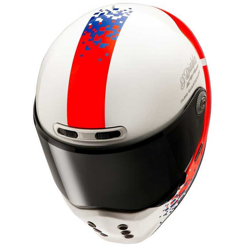 HJC V10 Kask Fq Retro MC21 - Görsel 5