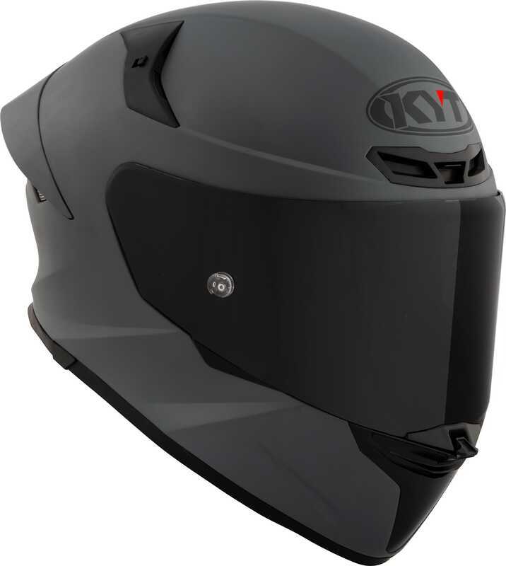 KYT Tt-Revo Kask Plaın Matt Grl Grey - Görsel 3