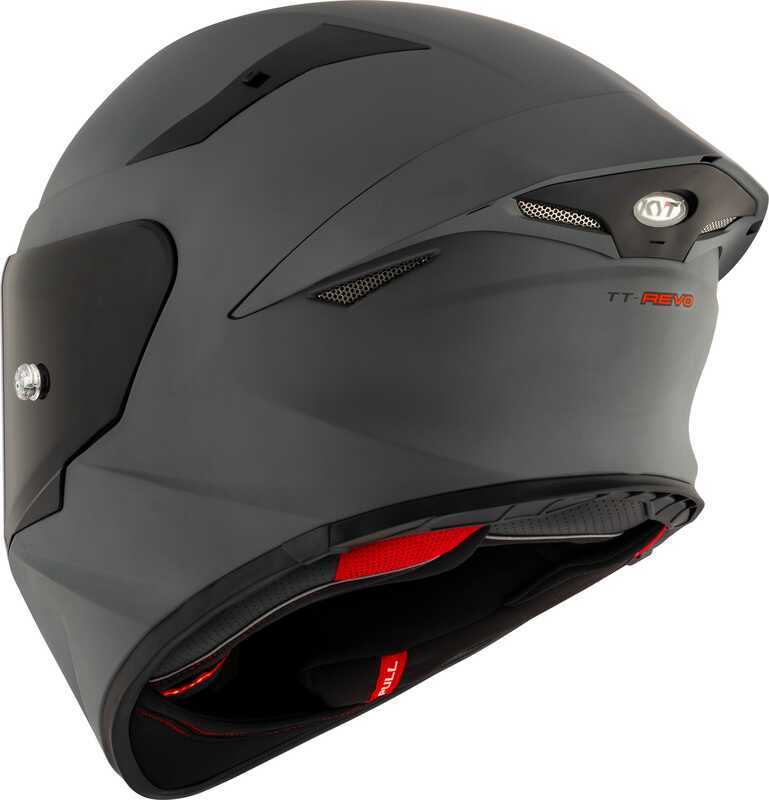 KYT Tt-Revo Kask Plaın Matt Grl Grey - Görsel 7