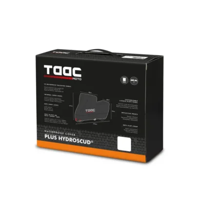 TAAC Cover Plus Hydroscud® Su Geçirmez Motosiklet Brandası Siyah