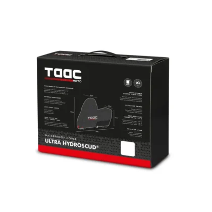 TAAC Cover Ultra Hydroscud® Su Geçirmez Motosiklet Brandası Siyah