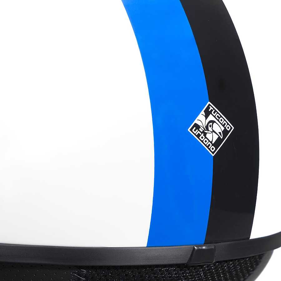 TUCANO Urbano El Jettın 6.0 Yarım Kask Inter Interısta İnci Beyazı - Görsel 8
