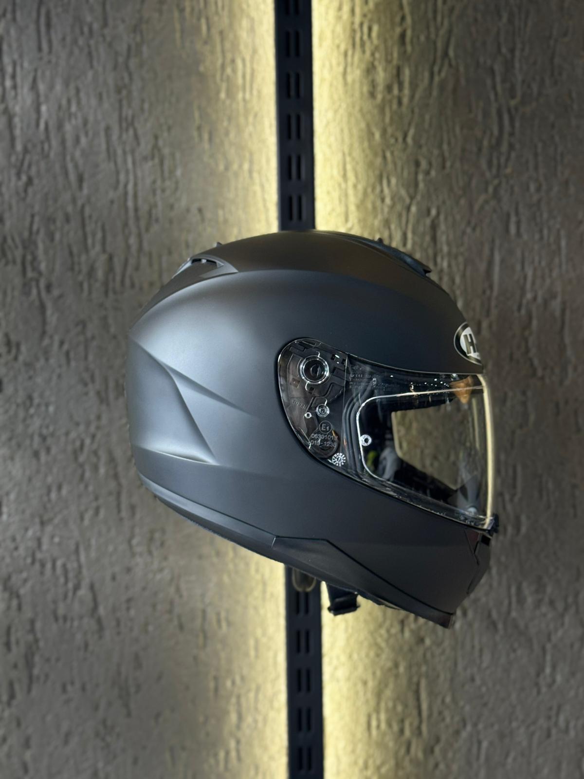 C70N KAPALI KASK MAT SIYAH 1450 - Görsel 2