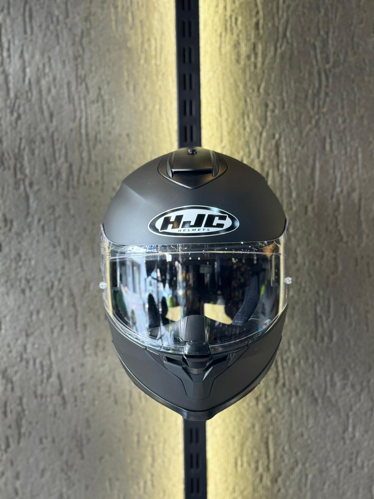 C70N KAPALI KASK MAT SIYAH 1450 - Görsel 3
