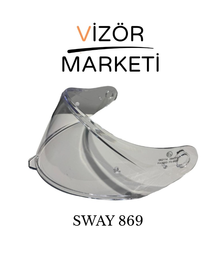 SWAY 869 Şeffaf Vizör