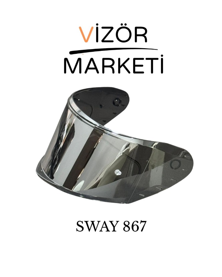 SWAY 867 Silver Vizör