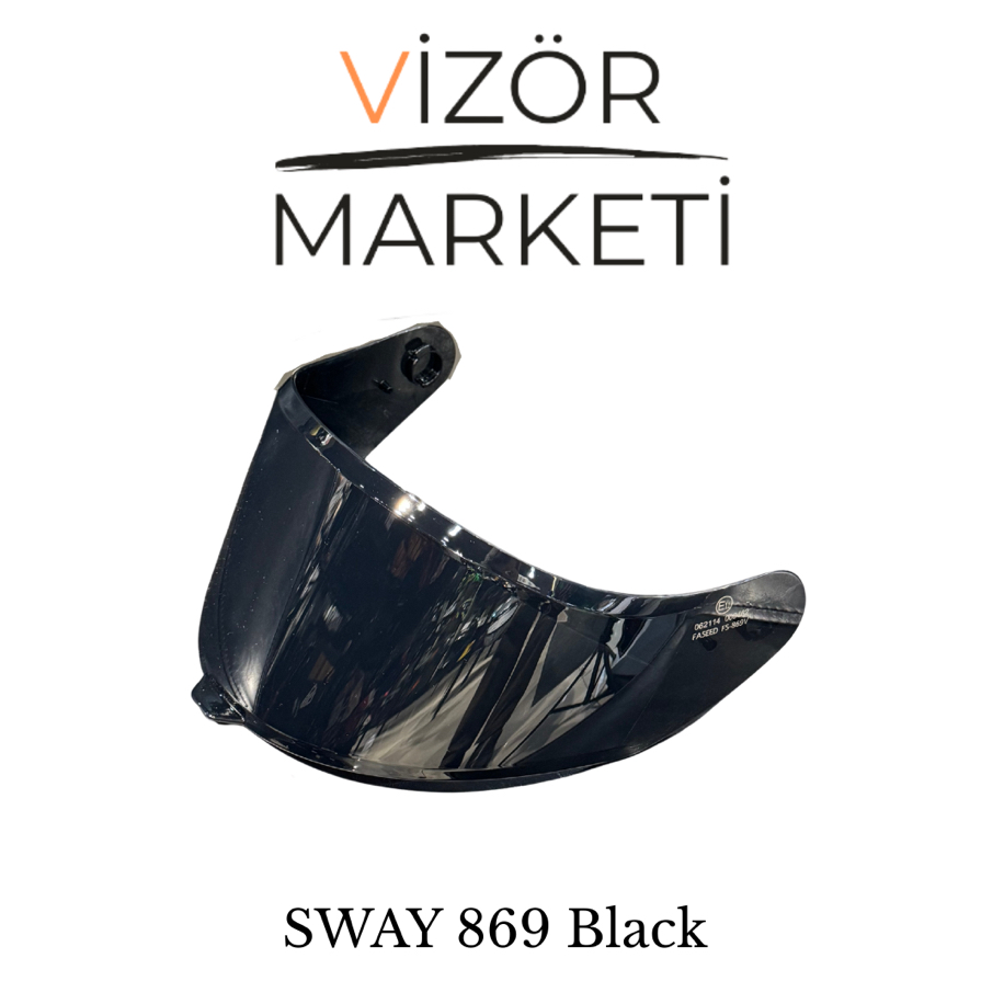 Sway 869 Black Vizör