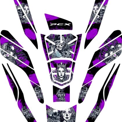 Pcx 2021 - 2024 Tank Ped Set Purple