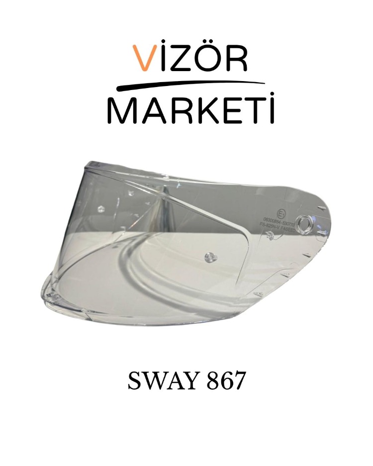 SWAY 867 Şeffaf Vizör