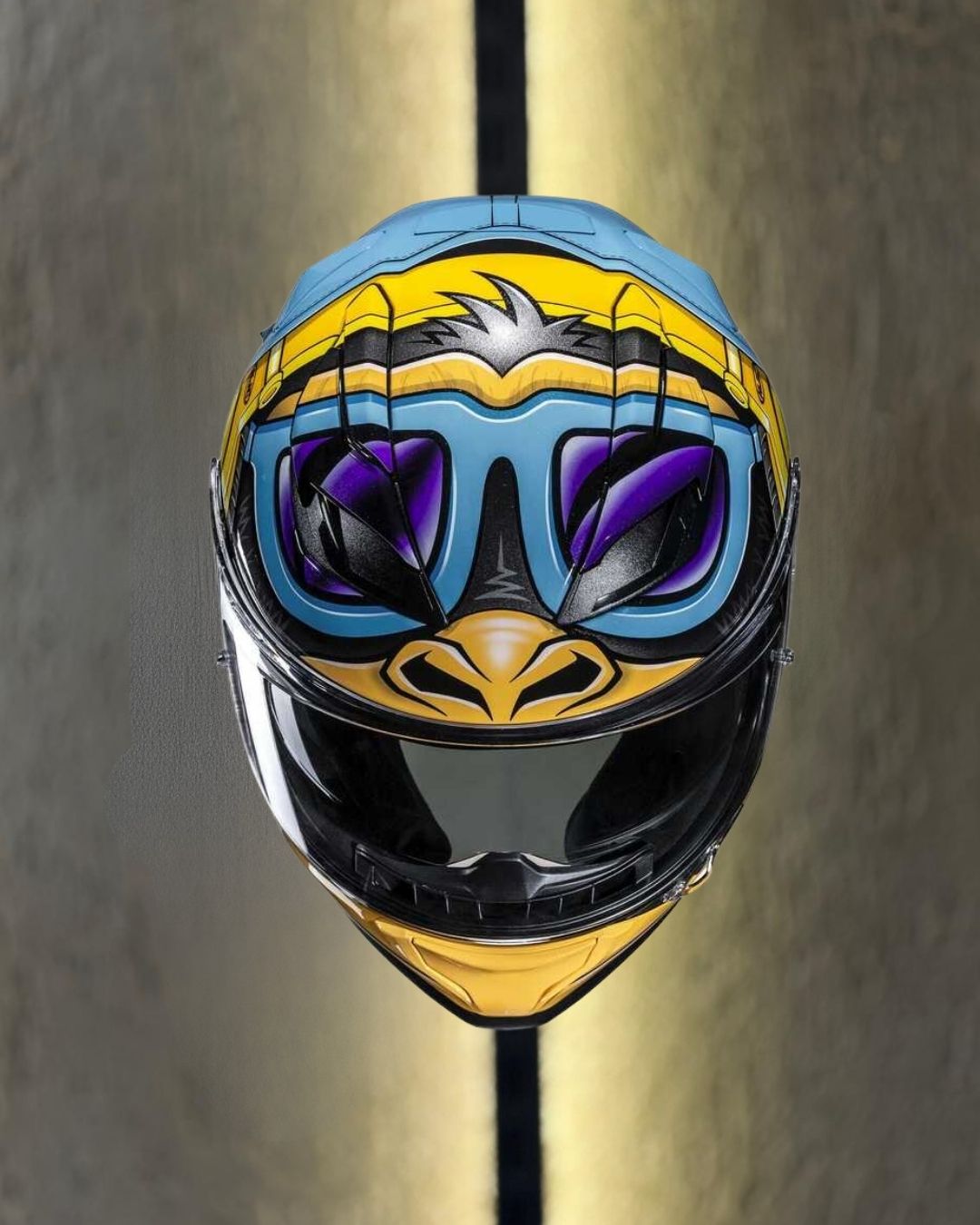 HJC F71 KASK MONKEY DJ 1450 - Görsel 2