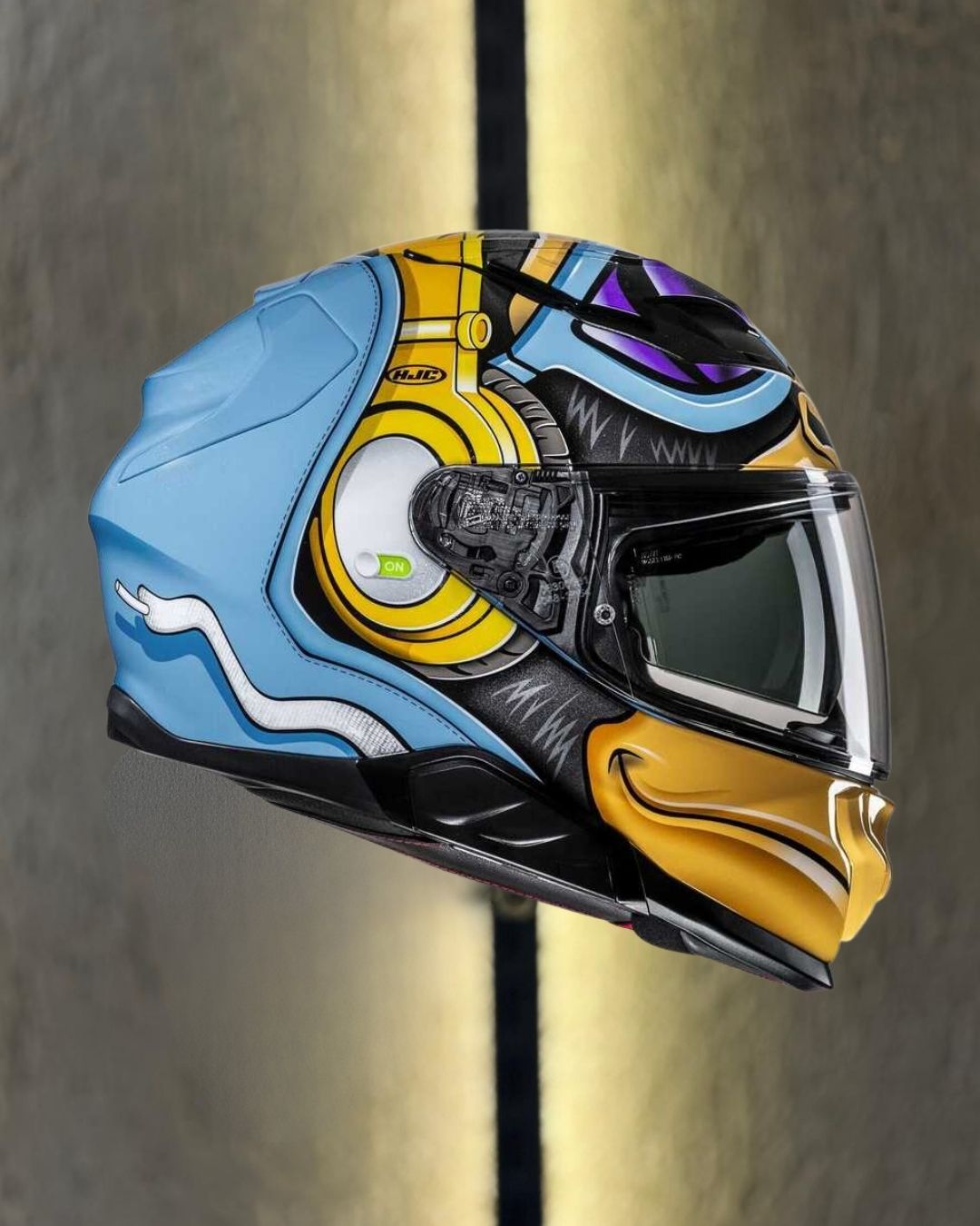 HJC F71 KASK MONKEY DJ 1450 - Görsel 3