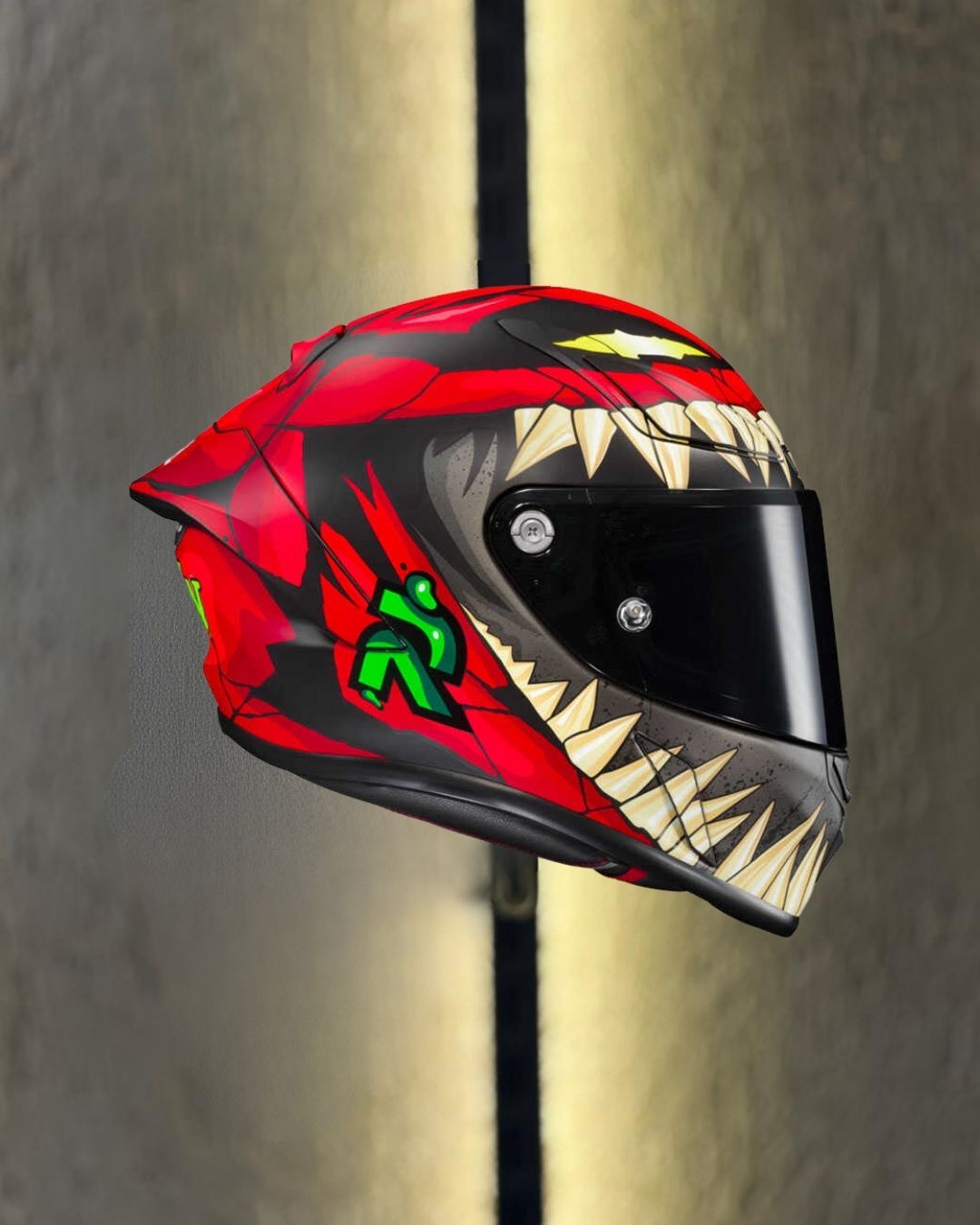 HJC RPHA1 KASK TOXIN MARVEL 1450 - Görsel 2