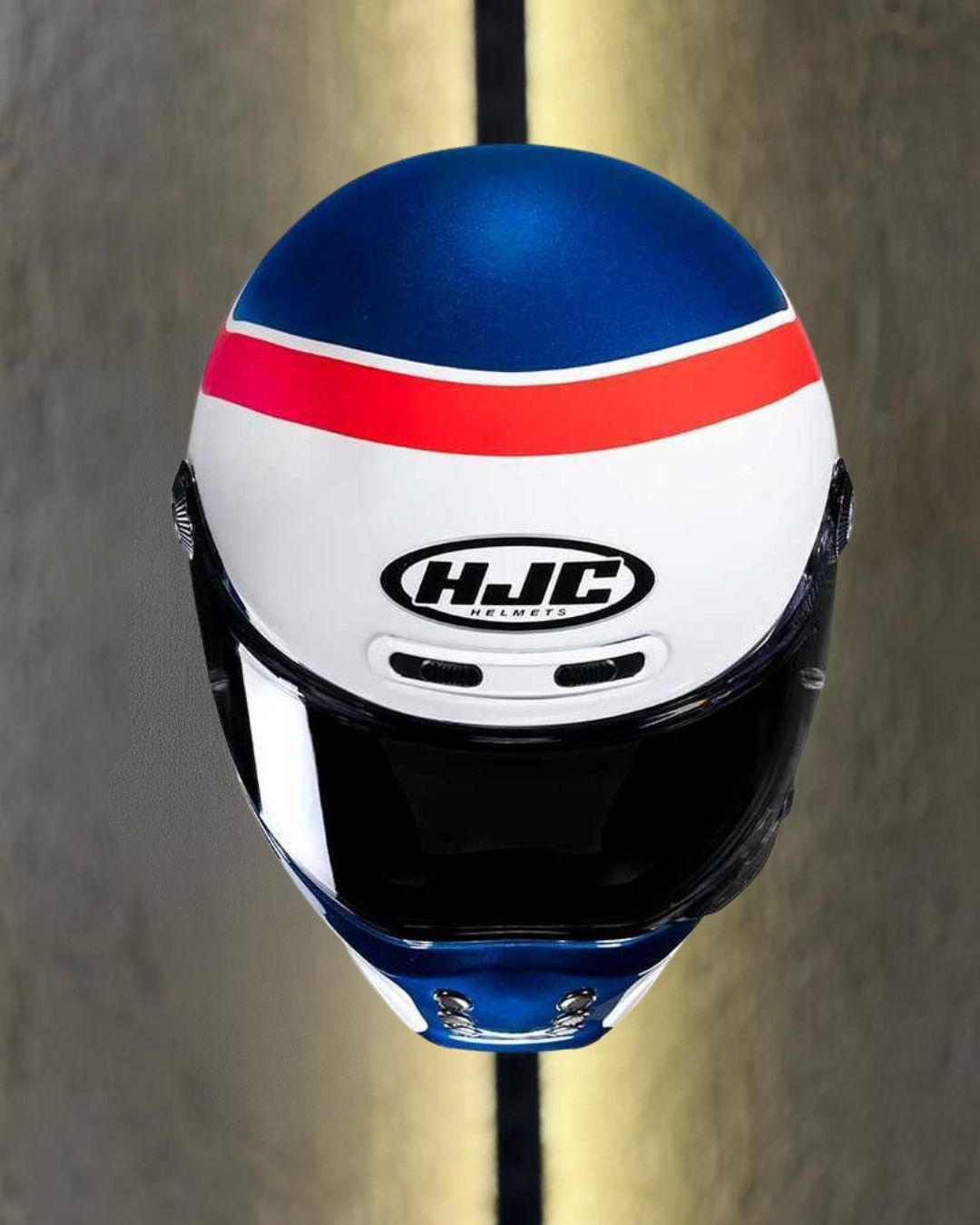 HJC V10 KASK GRAPE MC21 E150 - Görsel 2