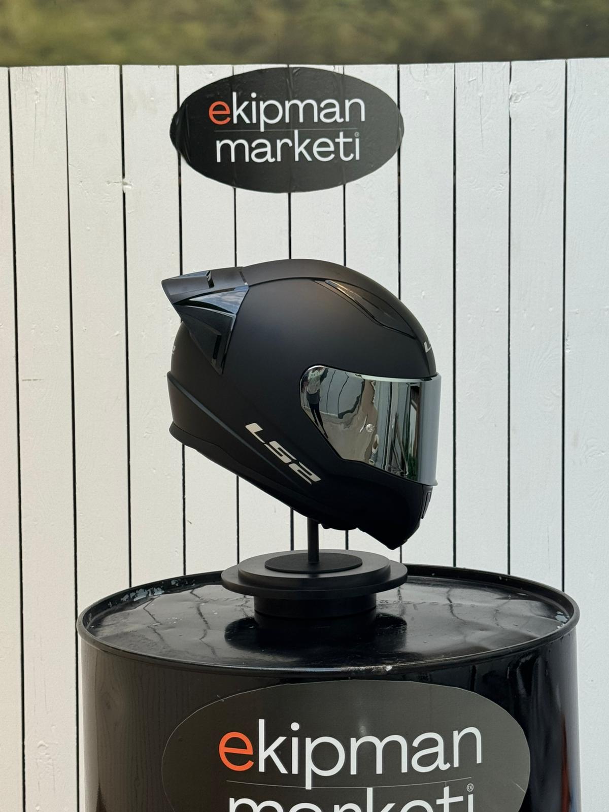 LS2 Rapid 2 Mat Siyah - Görsel 3
