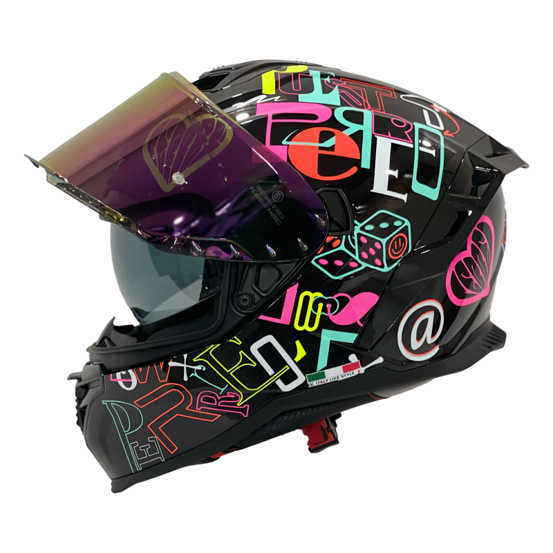 SWAY SW 867 PERI Colorful Full Face - Görsel 2