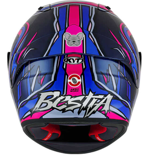KYT Nz Race Kask Bastıanını - Görsel 3