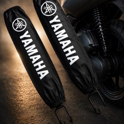 Yamaha X-max - N-max Uyumlu Beyaz Amortisör Kılıfı Çorabı