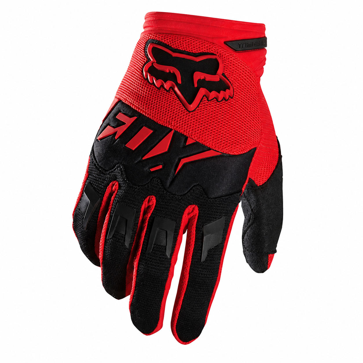 Fox Dirtpaw Kırmızı Siyah Eldiven
