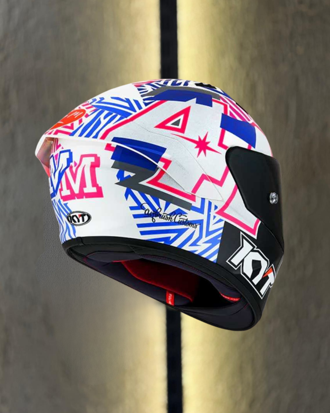 KYT NZRACE KASK ESPARGARO 1450 - Görsel 3
