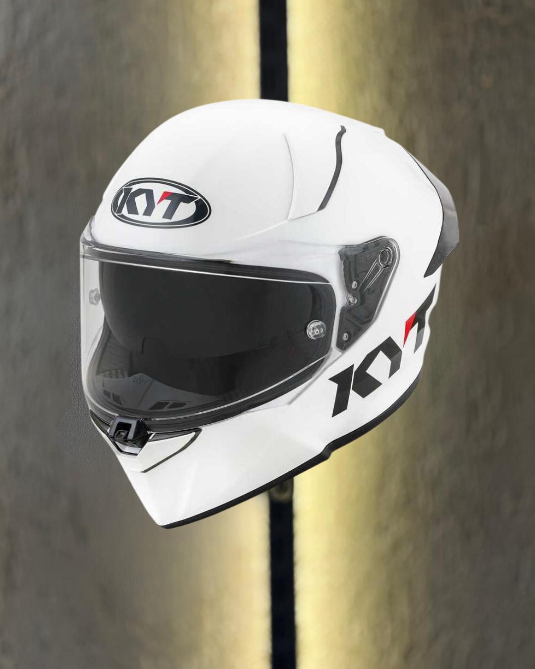KYT R2R KASK PLAIN WHITE 1450