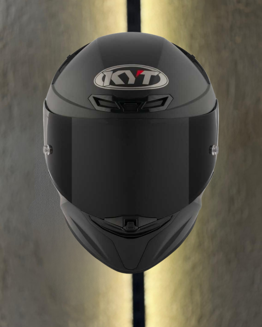 KYT TT-REVO KASK PLAIN MATT BLACK 1450 - Görsel 2