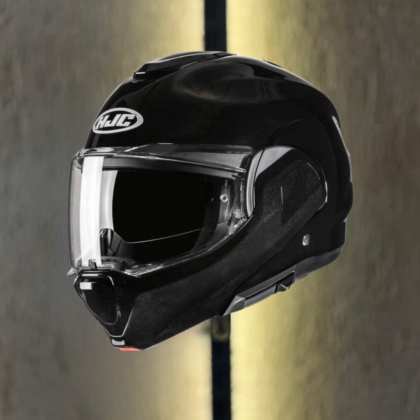 HJC F100 Kask Metal Siyah Parlak E1450