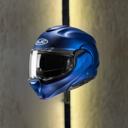 HJC F100 Kask Semı Flat Metalik Mavi E1450
