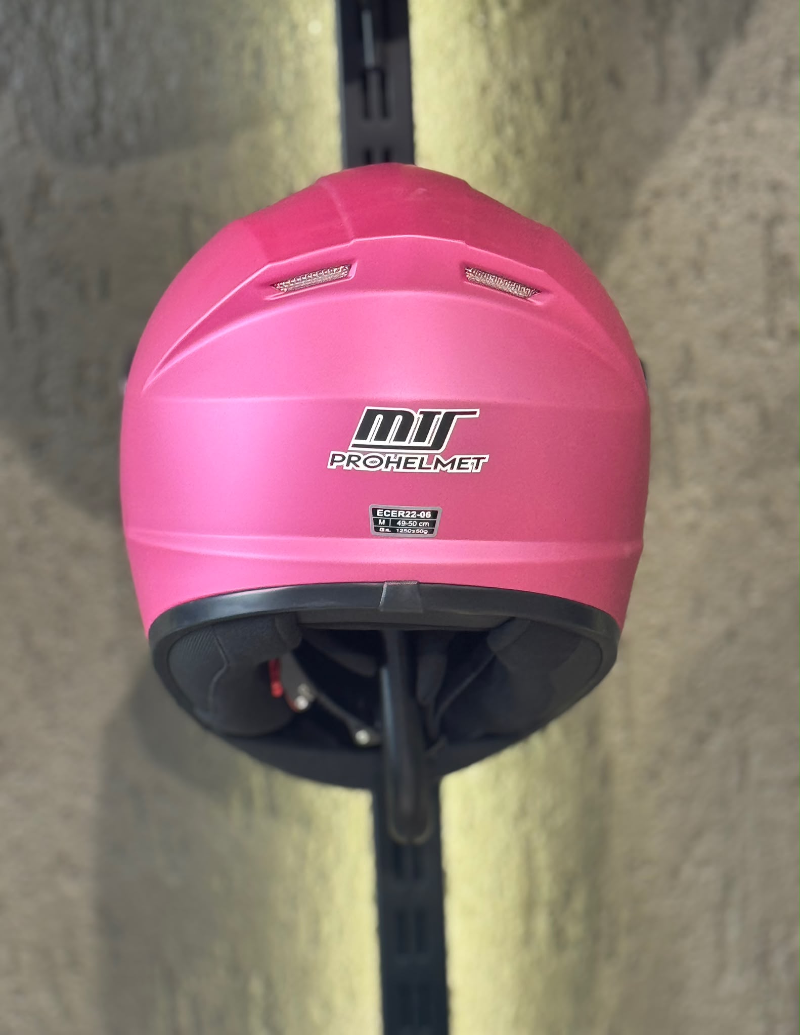 MTS Pro Helmets M-201 Fuşya Çocuk Kaski - Görsel 4