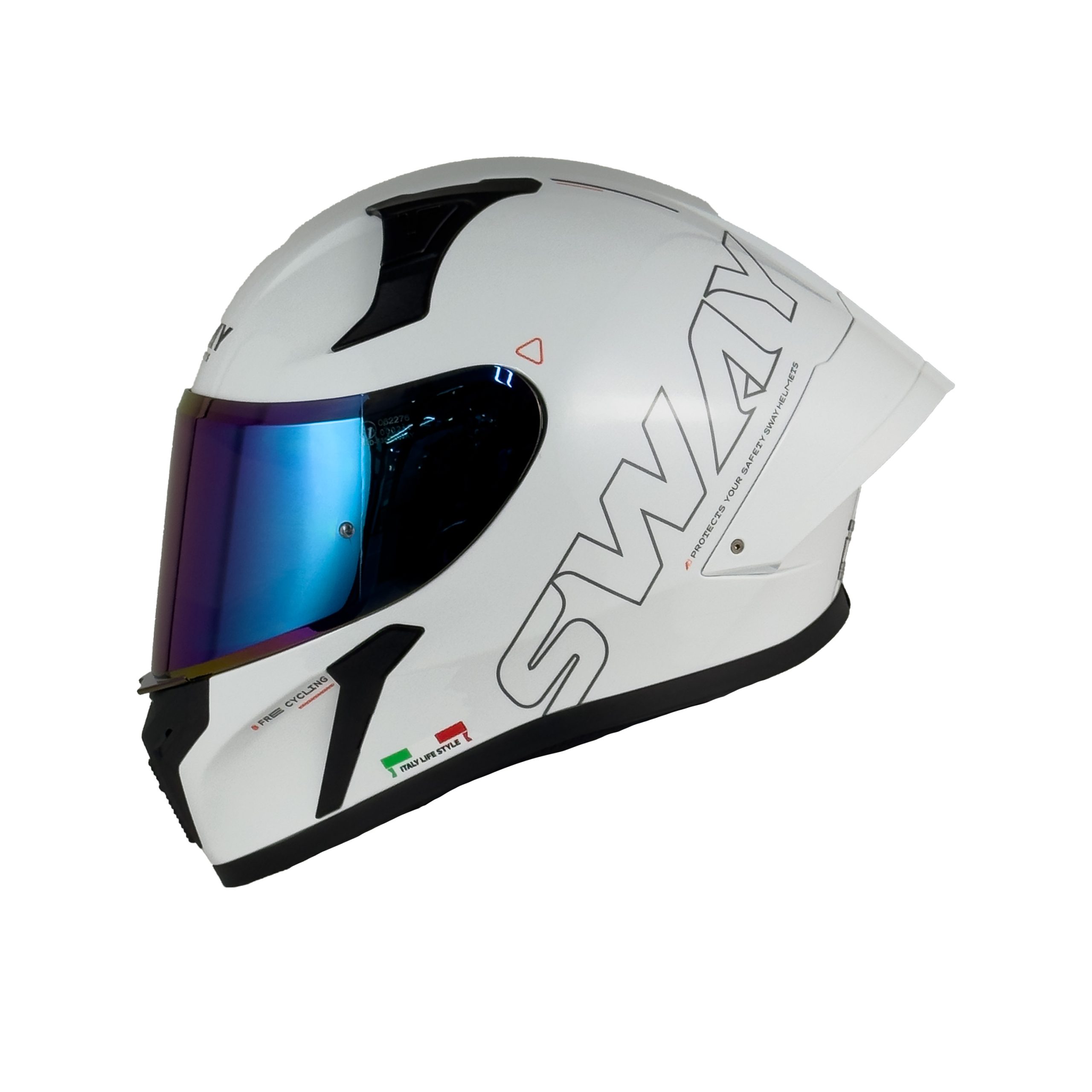 SWAY F357 Kask Beyaz