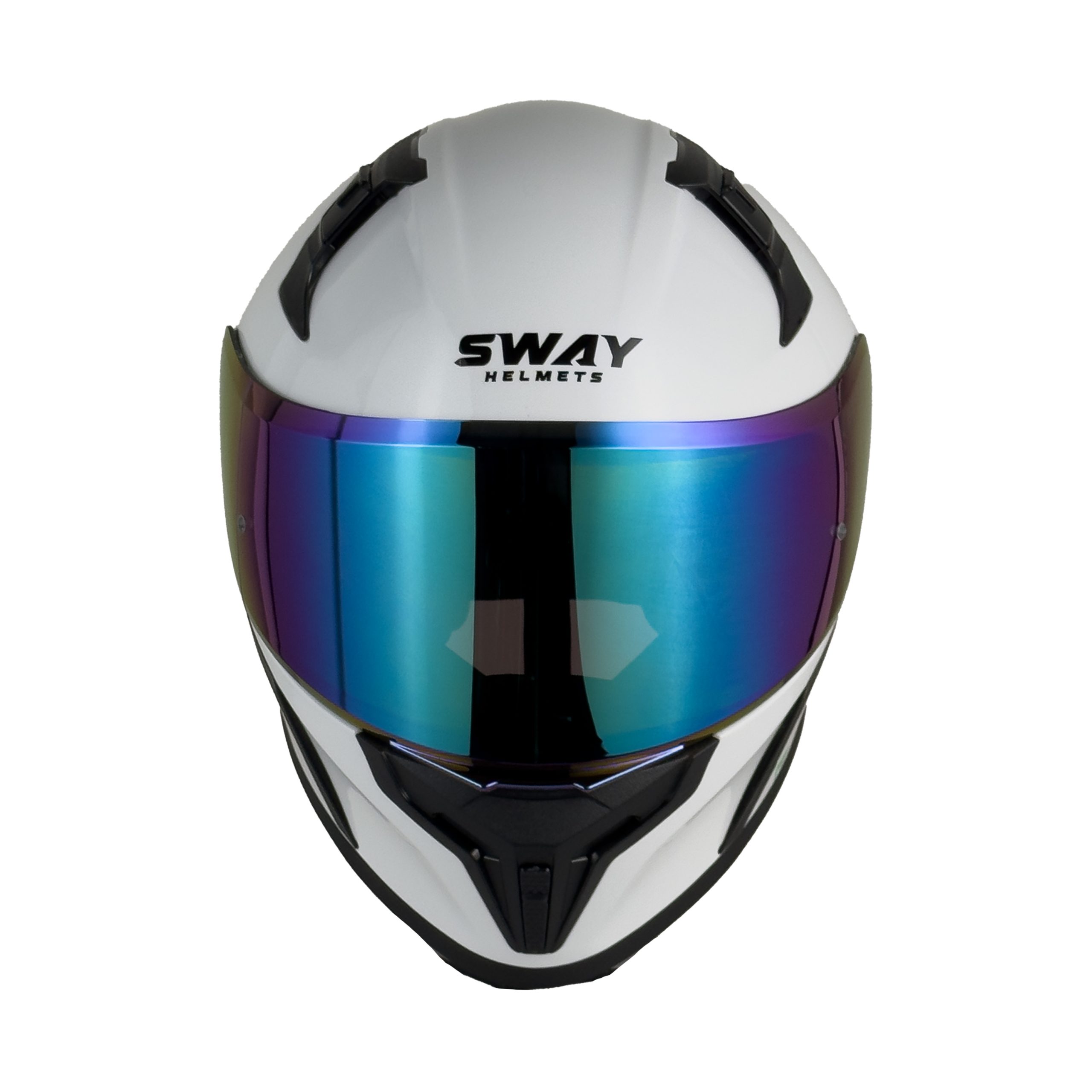 SWAY F357 Kask Beyaz - Görsel 4