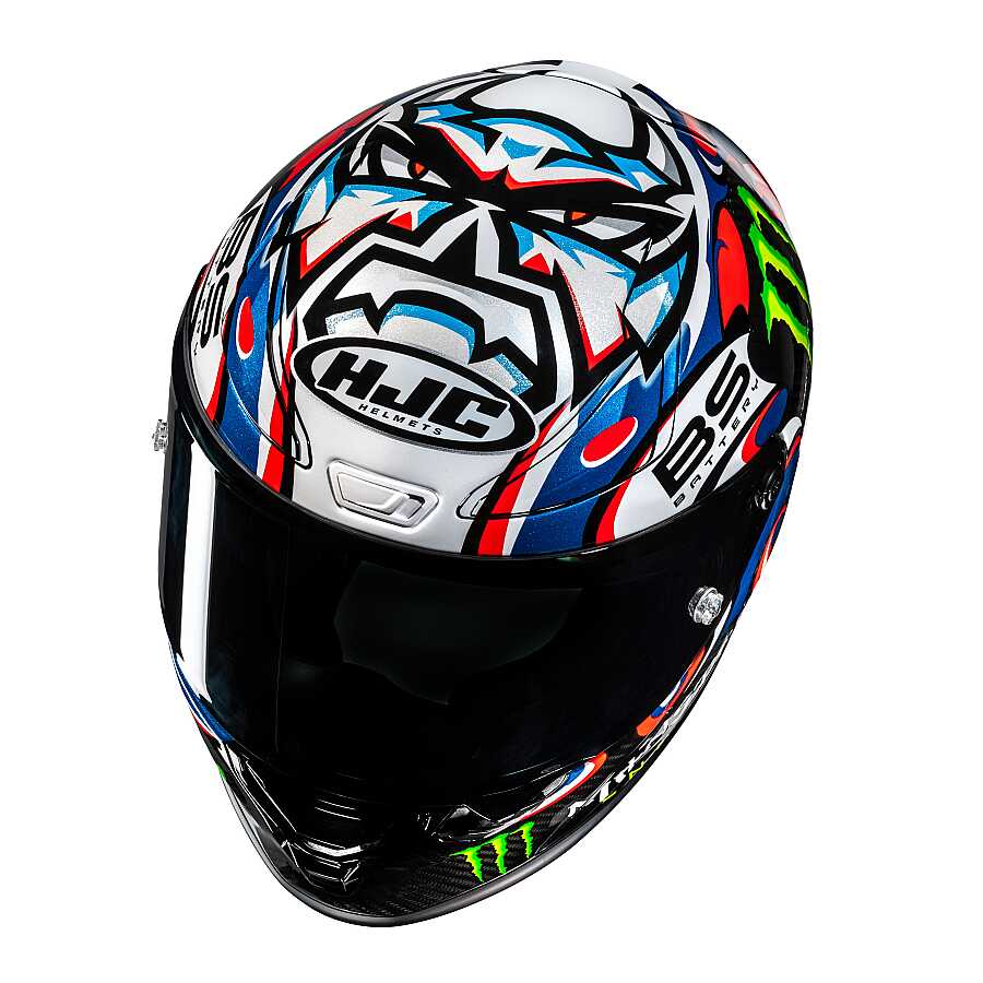 HJC RPHA1 V2 Kask Carbon Quartararo Le Mans 3 MC21 - Görsel 3