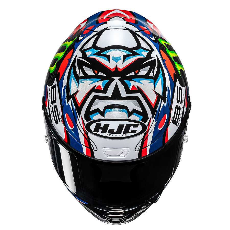 HJC RPHA1 V2 Kask Carbon Quartararo Le Mans 3 MC21 - Görsel 4