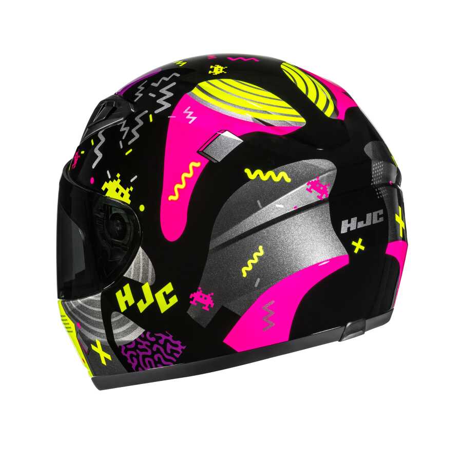 HJC Y10 Kask Mıka MC3H (Çocuk Kaskı) - Görsel 2