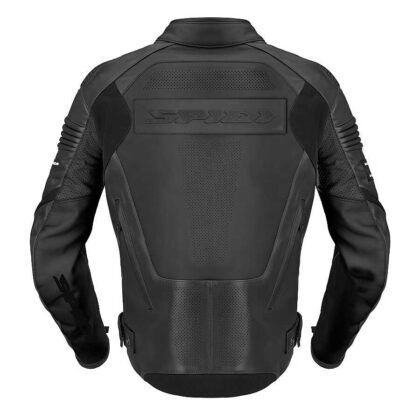 SPIDI Hyper-V Pro Perforated Deri Ceket Siyah