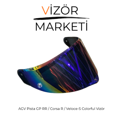 Pista GP RR ColorfulVizör Camı ( Voluce , Corsa ) İle uyumludur