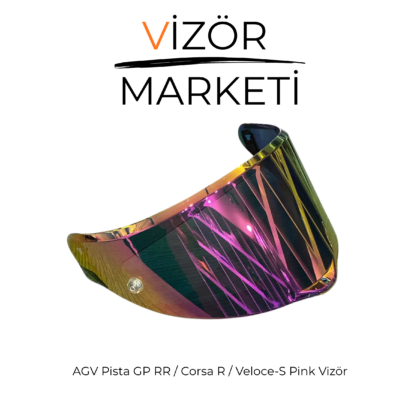 Pista GP RR Pink Vizör Camı ( Voluce , Corsa )