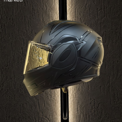 SWAY X600 Black Line Çene Açılır Kask