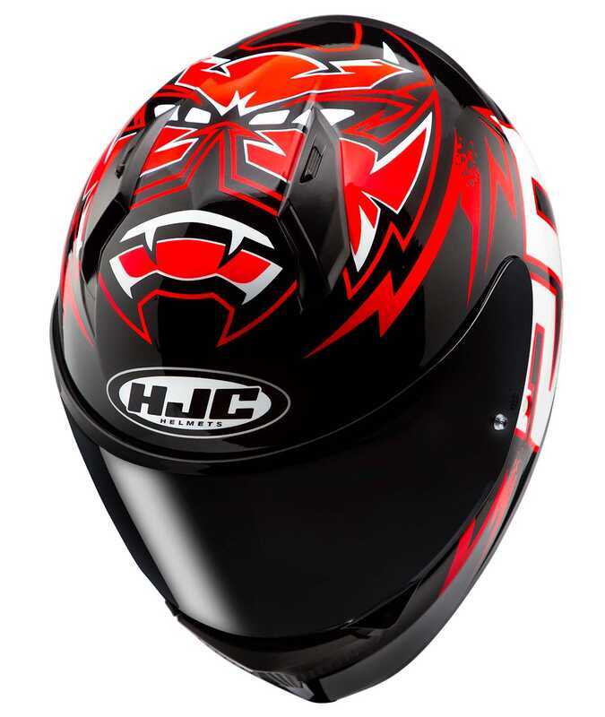 HJC C10 Kask Dıablo Mask MC1 - Görsel 4