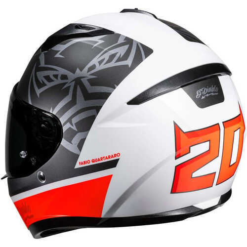 HJC C10 Kask Fabıo Quartararo FQ20 MC1SF - Görsel 2