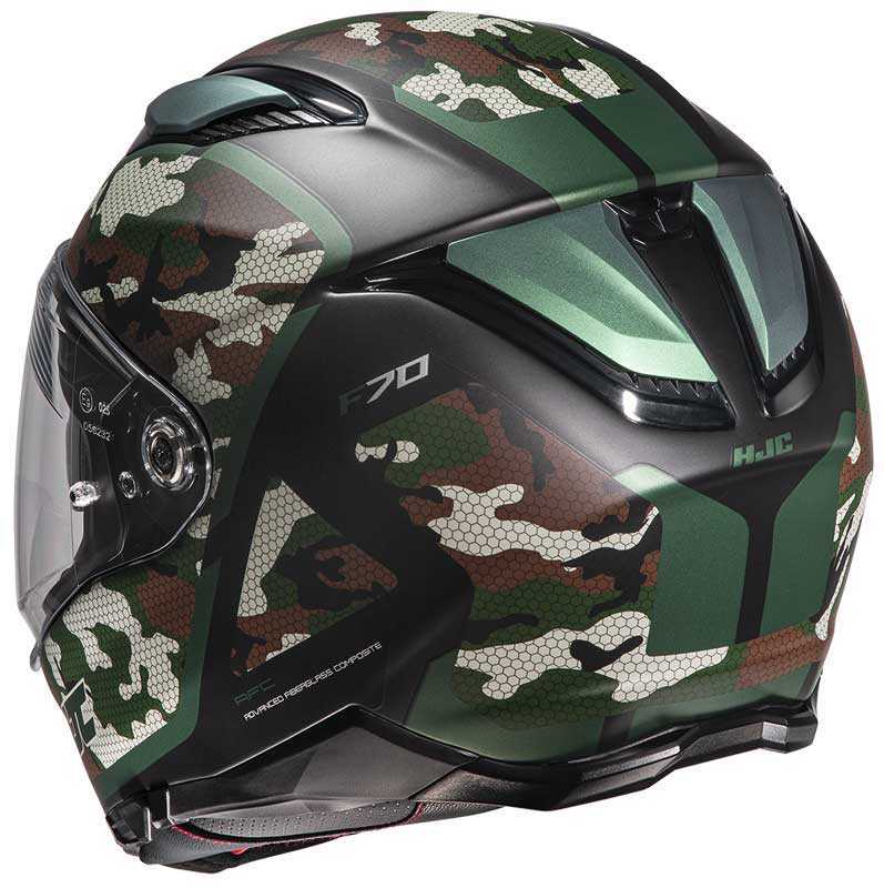 HJC F70 Kask Katra MC4SF - Görsel 2