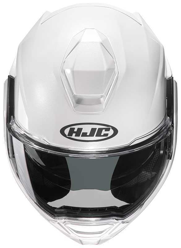 HJC i100 KASK İNCİ BEYAZI - Görsel 3