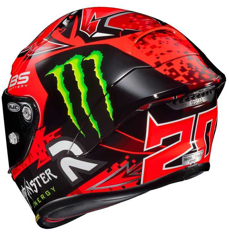 HJC RPHA1 Kask Quartararo MC1 - Görsel 2