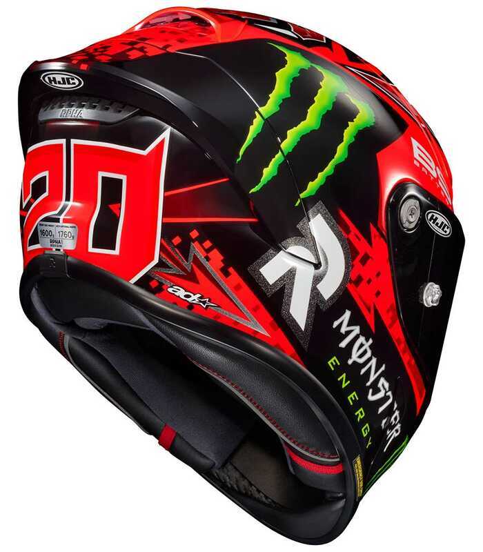 HJC RPHA1 Kask Quartararo MC1 - Görsel 4