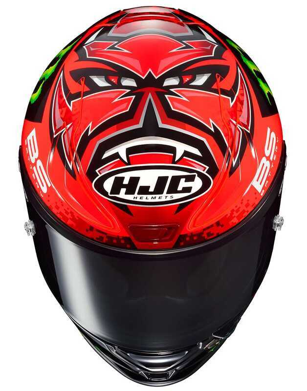 HJC RPHA1 Kask Quartararo MC1 - Görsel 5
